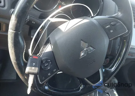 2016 Mitsubishi Outlander Sport 2.4 Es из США, поврежденный, VIN JA4AP3AW3GZ058513